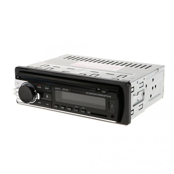 2pcs Bluetooth Car Audio Esté Reproductor De MP3 Radio En El Tablero W / Control Remoto FM Baoblaze none