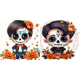 thumbnail image 1 of 5D DIY Calavera Del Arte Artesanal 30x30cm, 1 of 7