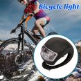 thumbnail image 3 of Led Bike Lights Bike Light Set with Waterproof Led Front Silicone Snap-on Safety Lights for Night Riding Cycling 2pcs Lightweight Versatile Bicycle, 3 of 8