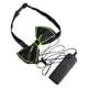 thumbnail image 1 of Green Glowing Bow Tie for Party Decoration Durable Polyester Match Clothes Create Happy Atmosphere, 1 of 4