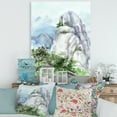 thumbnail image 2 of The Clouds Over Mountain Top 24 in x 32 in Painting Canvas Art Print, by Designart, 2 of 4