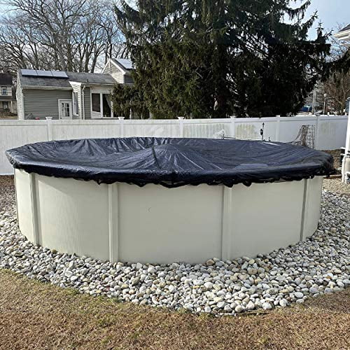 Winter Block Leaf Net for Above Ground Round Pool, 21'