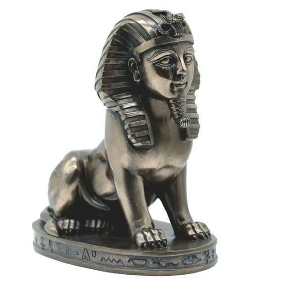Egyptian Sphinx Bronze Figurine