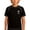 Black, variant on iXtreme Boys Rash Guard Shirt - UPF50+ Sun Protect Quick Dry Short Sleeve Swim Shirts for Boys (5-18)
