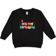 thumbnail image 2 of Inktastic It's My Birthday Letters Toddler Sweatshirt, 2 of 4