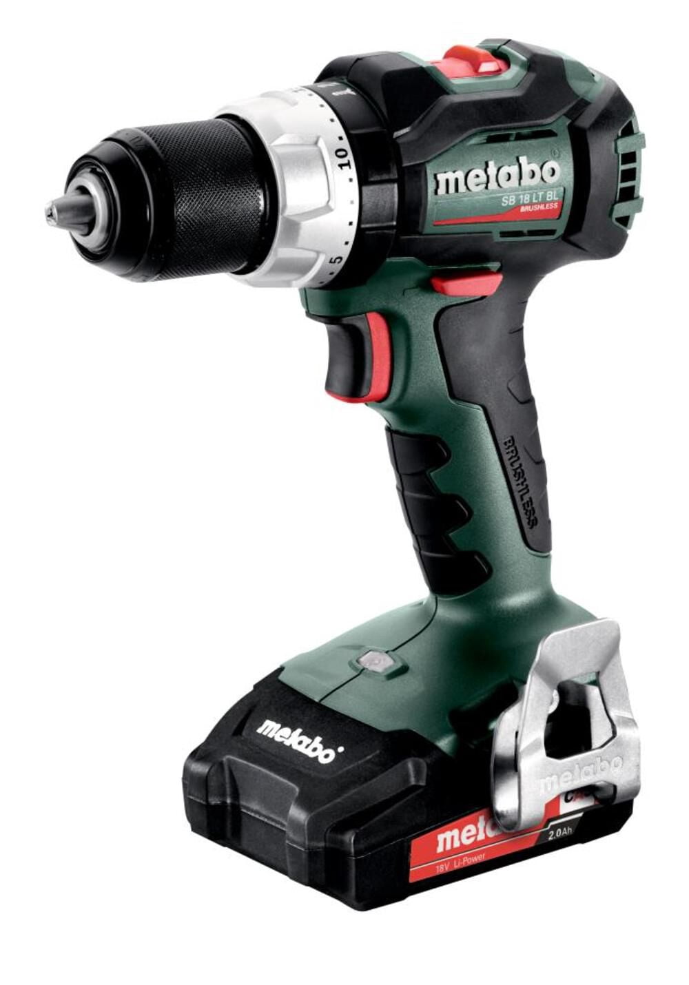 Metabo 18V Sb 18 Lt Bl 2.0 Brushless Cordless Hammer Drill 2.0Ah Kit