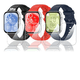 thumbnail image 1 of Correa Silicona 3pz Para Huawei Watch Fit 3/4 + 4 Micas Xtellar multicolor, 1 of 3