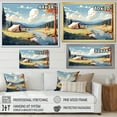 thumbnail image 4 of Designart "Scenic Camping By The River II" Camping Travel Wall Art Prints, 4 of 7