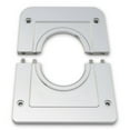 thumbnail image 2 of Scott Drake C8TZ-9601698-BL Billet Steering Column Cover, 2 of 5