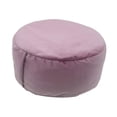 thumbnail image 4 of DYNWAVECA Coussin de Méditation Oreiller à Genoux Rond Housse Amovible 35cm Coussin de Sol pour Salon Balcon Rose, 4 of 10