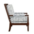 thumbnail image 4 of Linon Sussex Spindle Wood Frame Chair, 19.75 inch Seat Height, Multiple Colors, 4 of 5