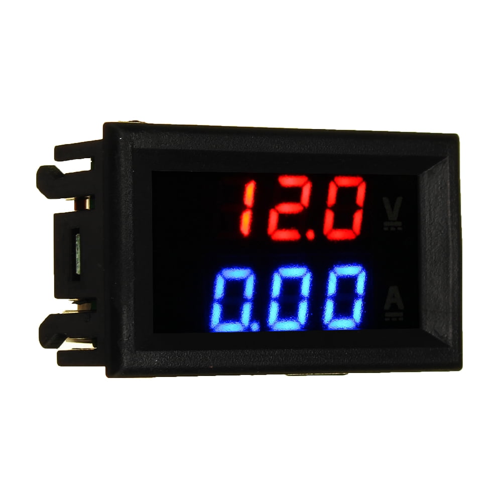 DC 2.4-30V Mini LCD Digital Voltmeter Ammeter Meter Gauge Voltage Amp Meter Dual 