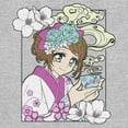 thumbnail image 2 of Women's Lost Gods Sakura Tea Tarot Graphic T-Shirt, 2 of 4