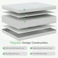 Novilla Ease 12" Adult High Density Foam Mattress Full Size