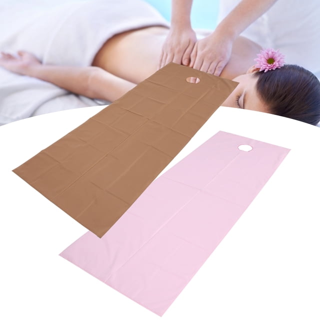 Sábana de Cama de Salón de Belleza Cubierta de Cama de Masaje a Prueba de Aceite Impermeable con Orificio de Respiración Facial ANGGREK Otros