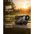 thumbnail image 4 of Golf Rangefinder with Slope 1200 Yards Laser Range Finder Golf, 7X Magnification Flag Pole Lock Vibration Rechargeable Magnetic Range Finder for Golf & Hunting, 4 of 7