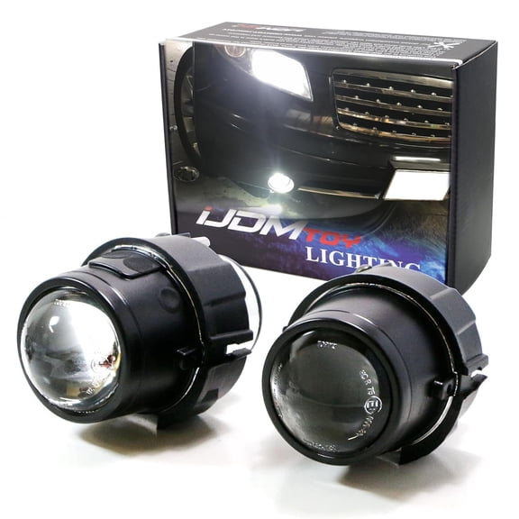 OEM Replace Projector Fog Lamp Assemblies For Nissan Cube Juke Murano Infiniti EX35 EX37 QX50 FX35 FX37 G37 Q60 M37 M56 Q70 (Xenon or LED Lights Compatible, Bulbs Not Included)