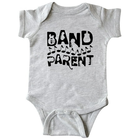 

Inktastic Musical Band Parent Music Notes Gift Baby Boy or Baby Girl Bodysuit