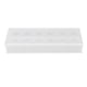 thumbnail image 1 of Centro de mesa floral rectangular, florero de acrílico transparente para mesa de comedor, boda, fiesta, hogar, 12 agujeros, 1 of 10