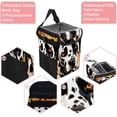thumbnail image 2 of Spotted Dog Foldable with Lid Leak-Proof Hanging Storage Bag Mini Trash Can Car Trash Bin Trash Can for Car, 2 of 6