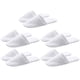 thumbnail image 1 of pares de zapatillas de spa desechables para interiores de hotel, pantuflas mullidas para invitados., 1 of 7