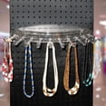 thumbnail image 7 of Ten Hook Necklace Bar for Pegboard or Slatwall. Overall Measurements: 16"W x 6.25"D, 4-Pack, 7 of 7
