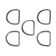 thumbnail image 2 of 5 hebillas de anillos en D de acero inoxidable, multifuncionales, hechas a mano, fuertes anillos en forma de D, conector de Metal, anillo en D para 3mmx30mmx27mm, 2 of 8