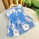 thumbnail image 5 of Floral vestido de perro lindo perro falda vestido de verano ropa de mascotas para cachorros pequeños gatos y Dios, 5 of 5