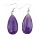 thumbnail image 1 of Guardurnaity 1 par de pendientes colgantes de cristal Natural de estilo informal para mujer, pendientes colgantes para banquete de boda para niñas, Ropa, zapatos y accesorios Miscelánea Púrpura, 1 of 6