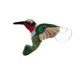 thumbnail image 2 of Adorno de pájaro de fieltro, decoración colgante, colección, decoración del hogar, adorno navideño, árbol de Navidad Verde, 2 of 9