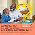 thumbnail image 5 of Bayer Chewable Aspirin Regimen Low Dose Pain Reliever Tablets, 81mg, Orange, 108 Count, 5 of 11