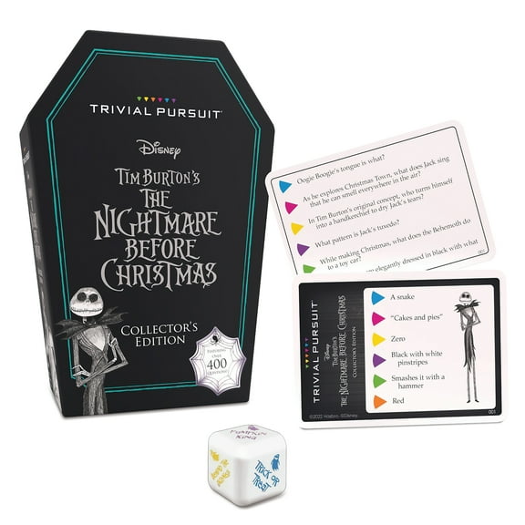 USAopoly Disney: The Nightmare Before Christmas - Collector's Edition Trivia Pursuit