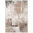 thumbnail image 3 of KUKOON Beige Distressed Abstract Area Rug, 3 of 4
