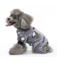 thumbnail image 1 of Fleece Dog Pajamas Winter Warm Puppy Clothes Pjs for Small Dogs Girls Pet Pjs Sweater Outfit Soft Doggy Jumpsuit Costume Cat Clothing Coats, 1 of 9