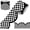 Black, variant on 100FT Checkered Bulletin Board Border-Scalloped Checkerboard Decorative Roll for Walls, Desks, Windows, Doors, Lockers, Schools, Classrooms, Homeschool & Offices(Black)
