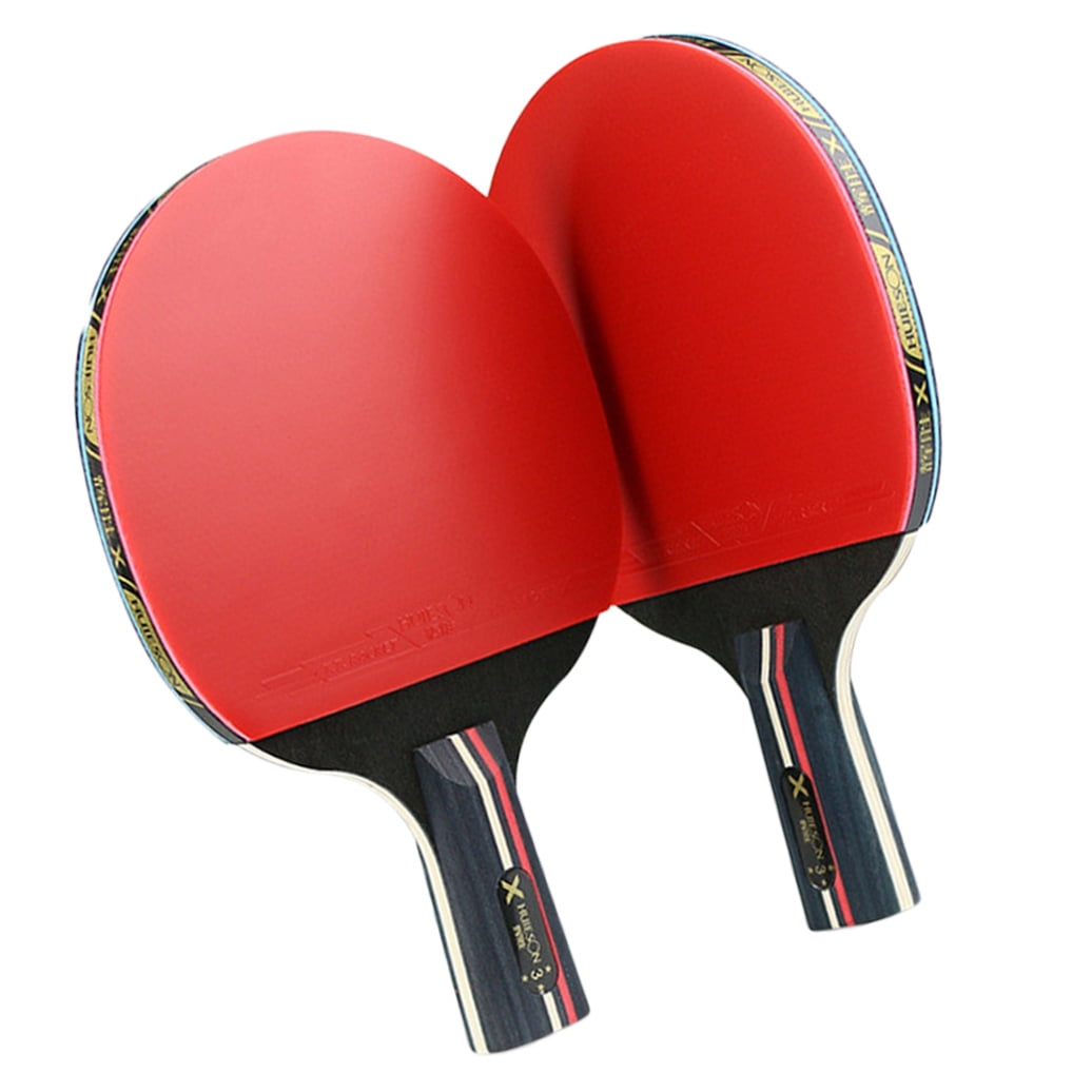 EXHUMKY Professional Table Tennis Racket Set for Training with Comfortable Grip, , and Assorted Colors