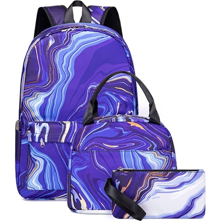 NETSENG Teen Girls School Backpack Kids Bookbag Set with Lunch Box ...