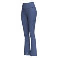thumbnail image 5 of REALiKUN Womens Casual Flare Leggings Yoga Pants Hight Waisted Dress Yoga Pants Wide Leg Workout Gym Pants, 5 of 5