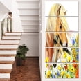 thumbnail image 1 of Design Art - Horse and Foal with Meadow, 1 of 3