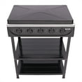 thumbnail image 6 of YIYIBYUS 5 Burners Natural Gas Stove Freestanding Portable Natural Gas Stove for Outdoor Activities Such As Camping, Fishing, Rv Travel,Black, 6 of 12