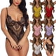 thumbnail image 5 of SAYOO Encaje femenino sin mangas, correas ajustables de color sólido ropa hueca SAYOO moda, 5 of 6