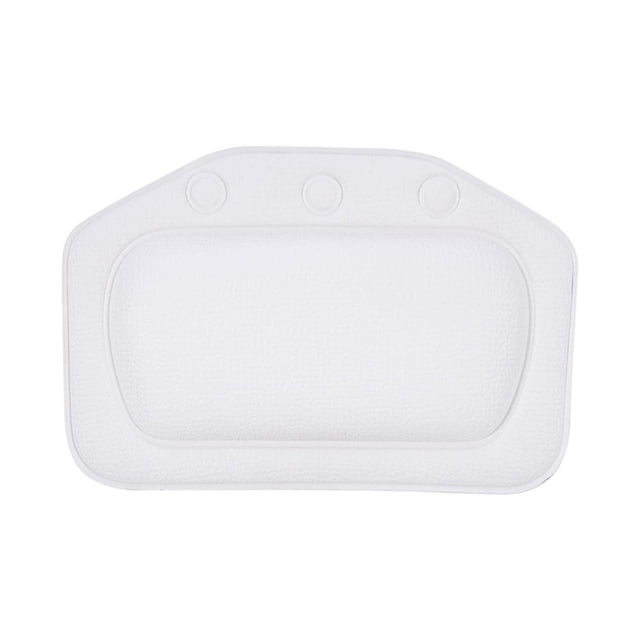 Kearding Bañera suave almohada reposacabezas impermeable PVC baño cojín ventosas cabeza cuello almohadas Type6 NO6