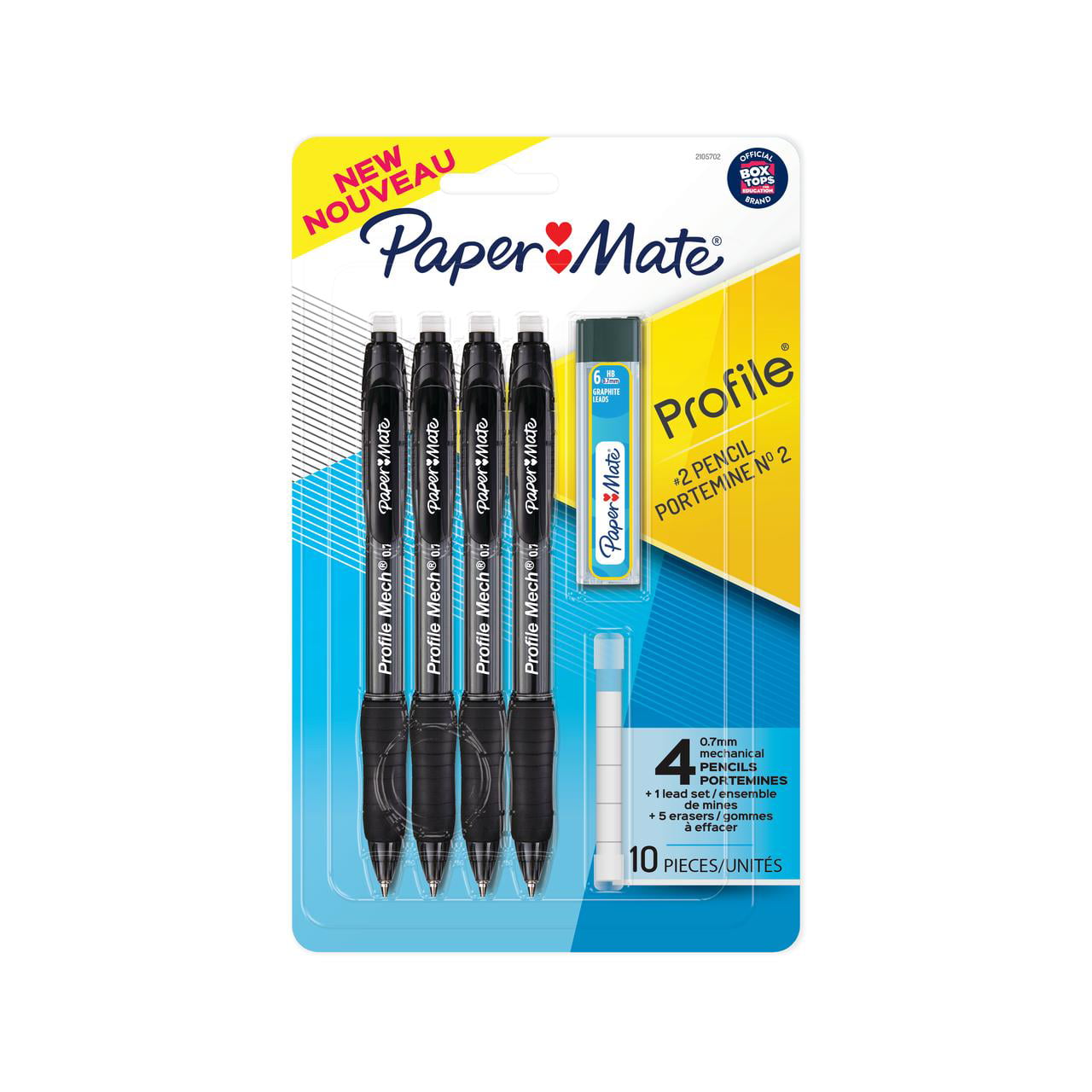 8-Pack BAZIC 20-Count 0.7mm Mechanical Pencil Leads 781 for sale online 