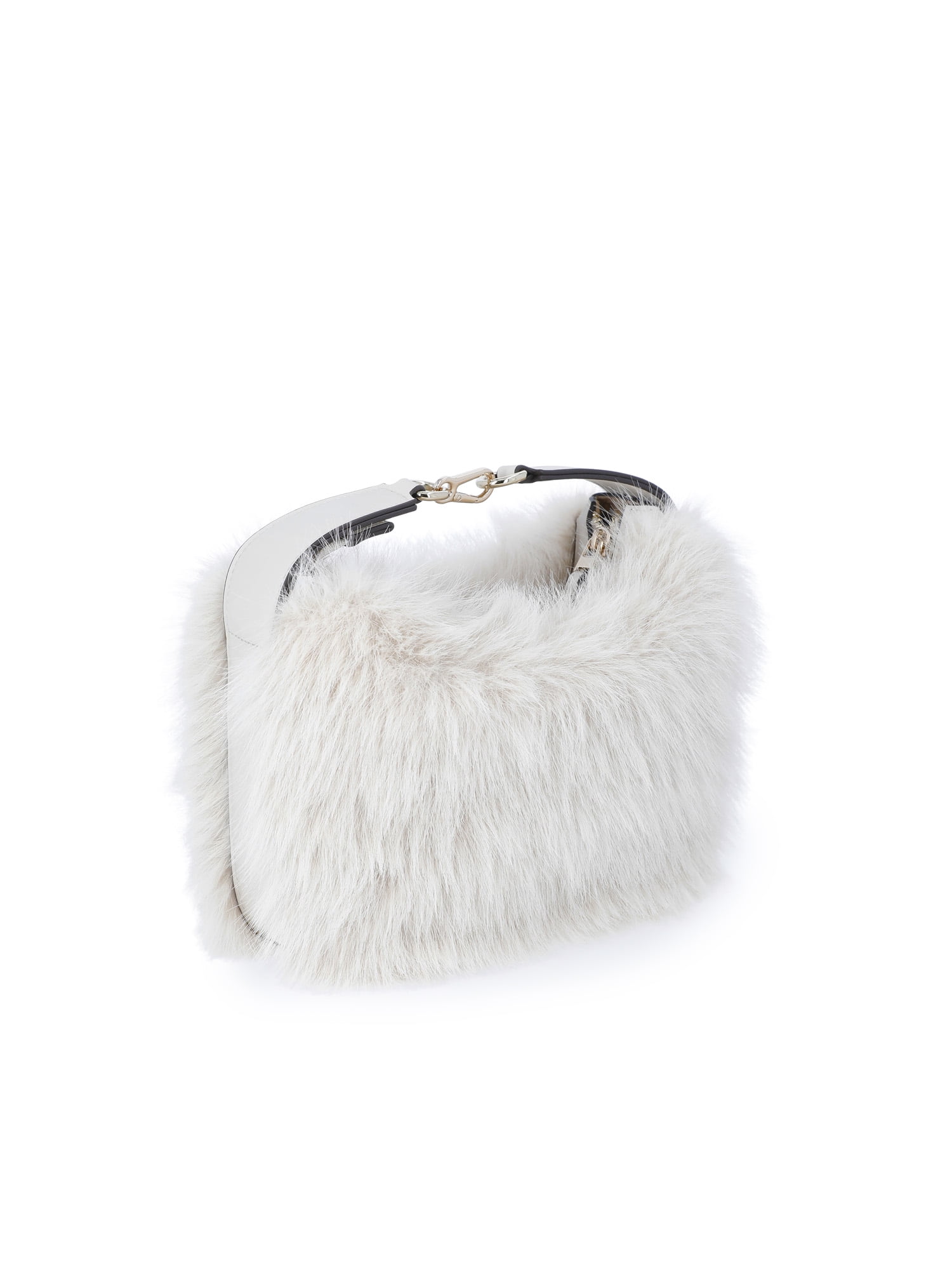 バッグ herlipto Crystal Faux Fur Mini Bag Her lip to】Crystal Faux Fur Mini Bag