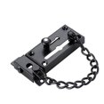 thumbnail image 1 of Cadena antirrobo, Cadena de puerta, Cadena de seguridad, Cadena antibloqueo, Pestillo de seguridad para el hogar con perno de puerta, Negro, 1 of 5