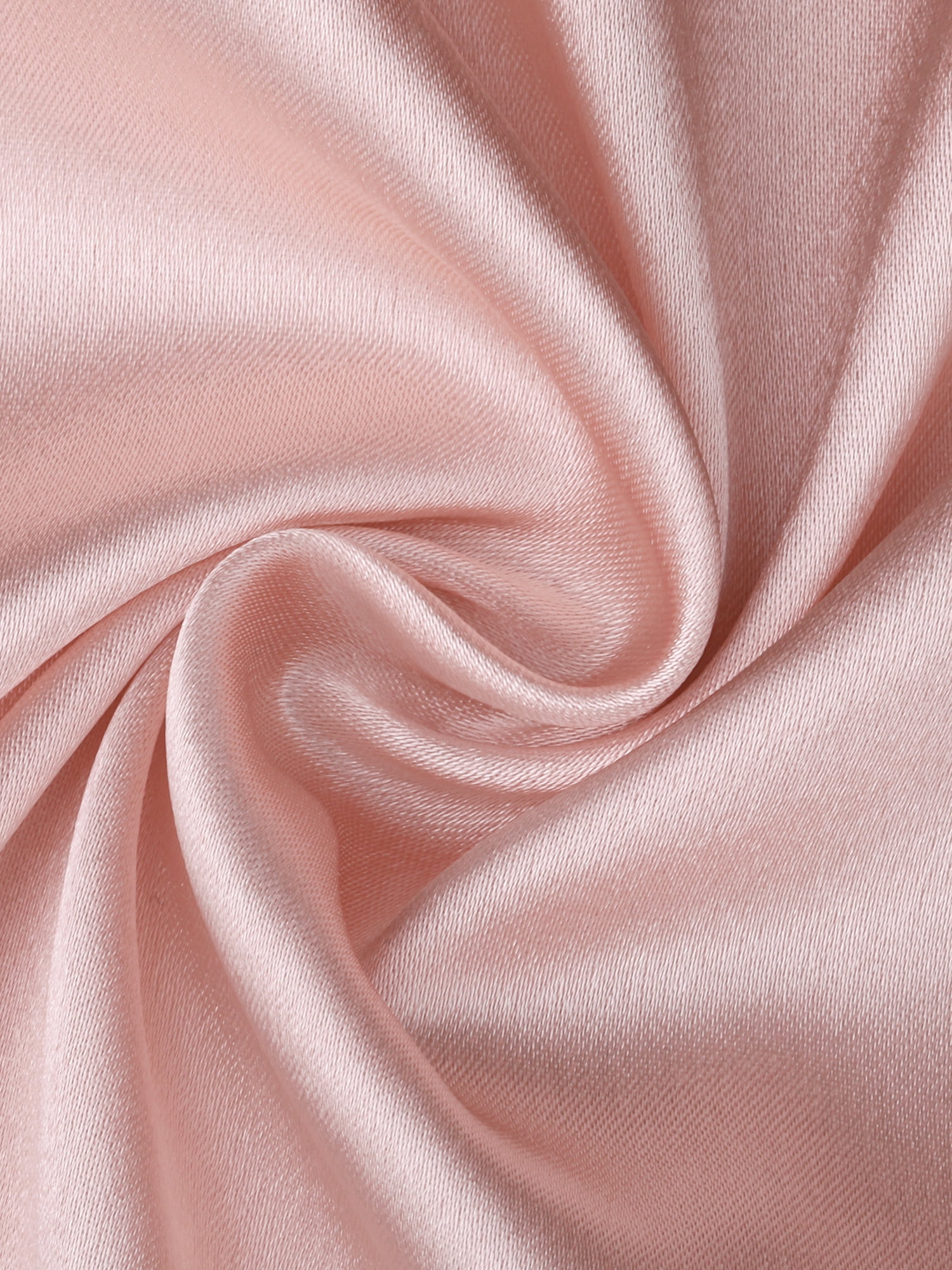 DARING DIVA Women's Satin Pajamas Sleepwear Button Down Contrast Color Tops XS Pink