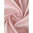 thumbnail image 7 of DARING DIVA Women's Satin Pajamas Sleepwear Button Down Contrast Color Tops S Pink, 7 of 7