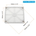 thumbnail image 2 of Unique Bargains 120mm Fan Finger Grill Grill Protector Guard Fan Protective Cover 4 Pack, 2 of 6
