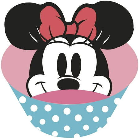 Minnie Mouse Melamine Iconic Bowl - Blue Polka