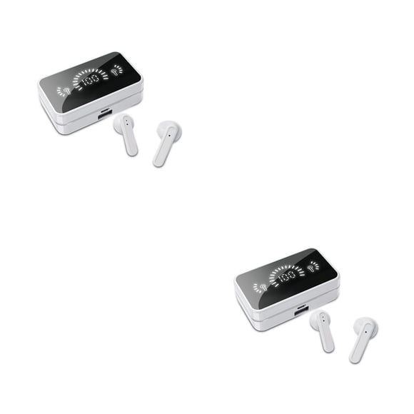 Seitruly 1 par de auriculares inalámbricos a prueba de sudor, auriculares deportivos recargables con Control de botones, conducción portátil Type2 NO2